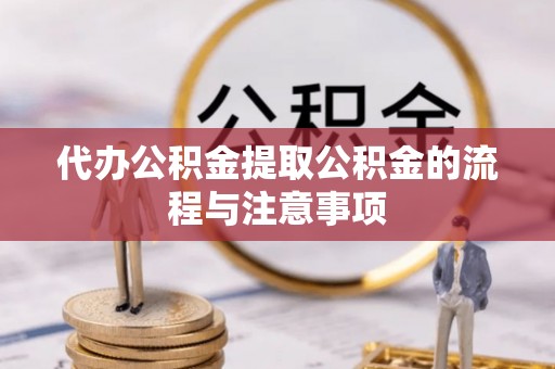 武侯代办公积金提取公积金的流程与注意事项