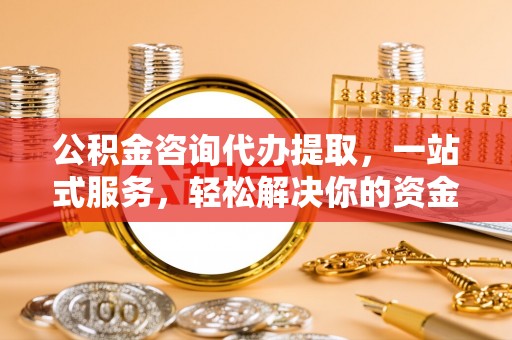 加查公积金咨询代办提取，一站式服务，轻松解决你的资金难题